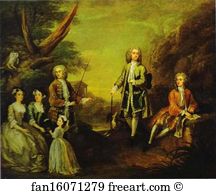 Royal Family Art Print - The Ashley And Popple Family