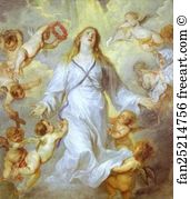 The Assumption Of The Virgin Art Print - The Assumption Of The Virgin