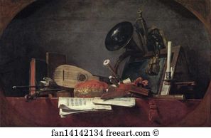 Attributes Art Print - The Attributes Of Music
