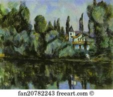 Bank Art Print - The Banks Of The Marne