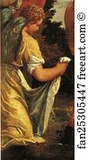 196 Art Print - The Baptism Of Christ. Detail