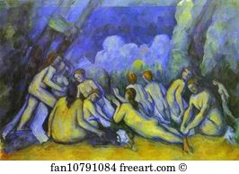 The Bathers Art Print - The Bathers