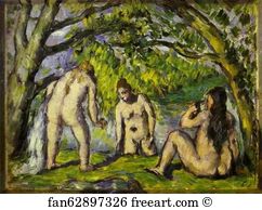 The Bathers Art Print - The Bathers