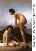 The Bathers Art Print - The Bathers