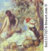 The Bathing Art Print - The Bathing