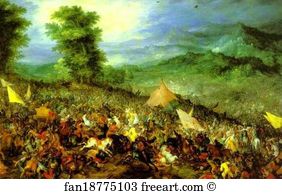 Issus Art Print - The Battle Of Issus