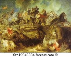 Staatsgemaldesammlungen Art Print - The Battle Of The Amazons