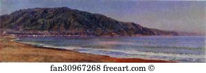 1846 Oil On Paper The Tretyakov Gallery Art Print - The Bay Of Naples Near Castellmare