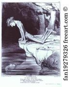 Bibliotheque Art Print - The Beautiful Narcissus. From The "ancient History" Series