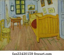 Bedroom Art Print - The Bedroom