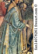 Beheading Art Print - The Beheading Of St. George. Detail