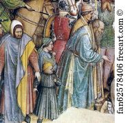 Beheading Art Print - The Beheading Of St. George. Detail