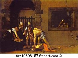 Co Art Print - The Beheading Of St. John The Baptist