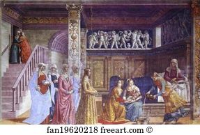 Main Art Print - The Birth Of Mary