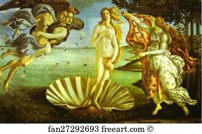 Galleria Degli Uffizi Art Print - The Birth Of Venus