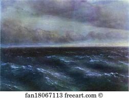 1881 Oil On Canvas The Tretyakov Gallery Art Print - The Black Sea