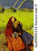 Blind Art Print - The Blind Girl
