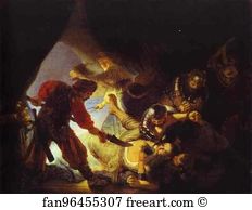 Städelsches Art Print - The Blinding Of Samson