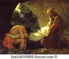 Anne Art Print - . The Burial Of Atala
