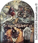 Toledo Art Print - The Burial Of Count Orgaz