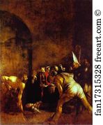 St Lucy Art Print - The Burial Of St. Lucy