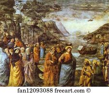 Domenico Ghirlandaio Art Print - The Calling Of St. Peter