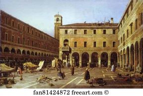 Campo Art Print - The Campo Di Rialto