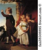 1100 Art Print - The Charteris Children