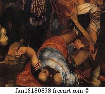 The Conversion Of Saul Detail Art Print - The Conversion Of Saul. Detail