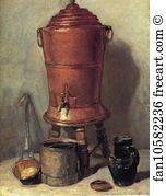 Jean Baptiste Simeon Chardin Art Print - The Copper Water Urn