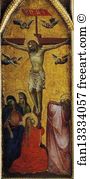 1368 Art Print - The Coronation Of The Virgin Among Saints And Angels. Detail