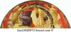 The Coronation Of The Virgin Art Print - The Coronation Of The Virgin