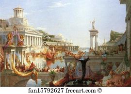 Course Art Print - The Course Of Empire: The Consummation Of Empire