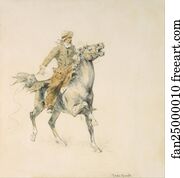 Frederic Art Print - The Cowboy