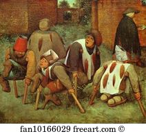 The Cripples Art Print - The Cripples