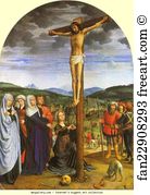 Crucifixion Art Print - The Crucifixion
