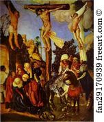 Oil On Wood Kunsthistorisches Museum Art Print - The Crucifixion
