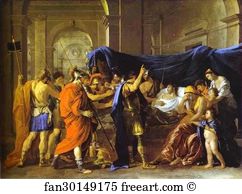 Germanicus Art Print - The Death Of Germanicus