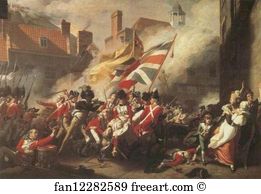 Support 2515 X 3658 Mm Tate Gallery Art Print - The Death Of Major Peirson, 6 January 1781