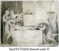 1015 X 1260 Mm Art Print - The Death Of Sigismunda (The Death Of Cordelia)