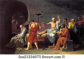 Death Art Print - The Death Of Socrates