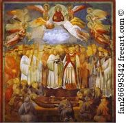The Death Of St Francis Art Print - The Death Of St. Francis