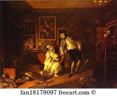 1743 Oil On Canvas National Gallery Art Print - The Death Of The Earl