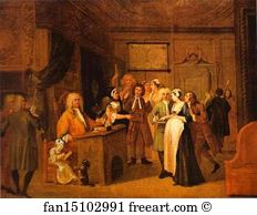 1729 Art Print - The Denunciation