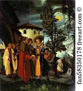 Albrecht Altdorfer Art Print - The Departure Of St. Florian
