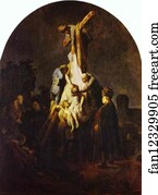 The Descent From The Cross Art Print - The Descent From The Cross