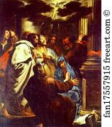 Holy Spirit Art Print - The Descent Of The Holy Spirit (Pentecost)
