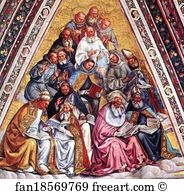 The Doctors Of The Church Art Print - The Doctors Of The Church