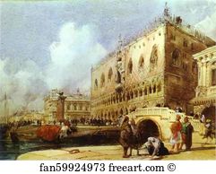 Doge Art Print - The Doge's Palace, Venice