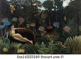 Dream Art Print - The Dream. / Le Reve